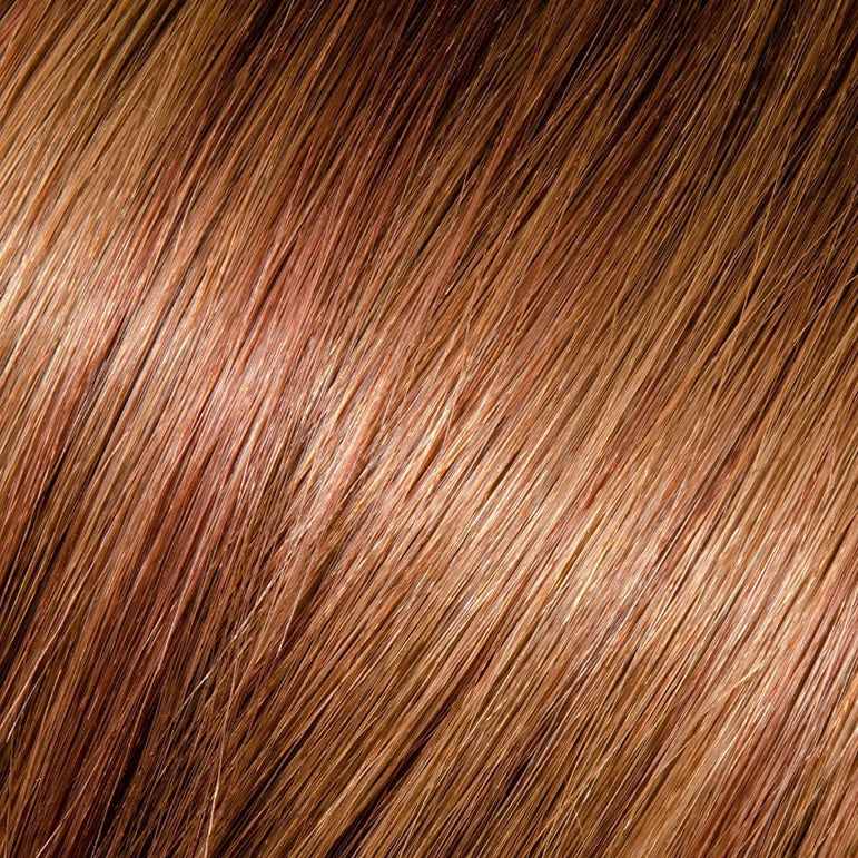 I Tips Human Hair 40G #30 #33 NATURAL STRAIGHT Dark Chestnut Auburn