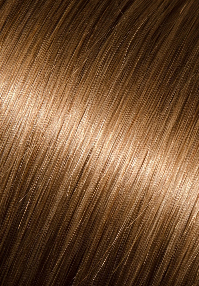 I Tips Human Hair 40G #8 Light Chestnut Brown NATURAL STRAIGHT