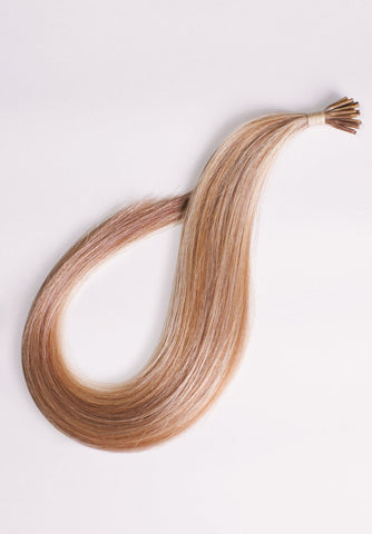 I Tips Human Hair 40G #27/613 NATURAL STRAIGHT  Light Blond with