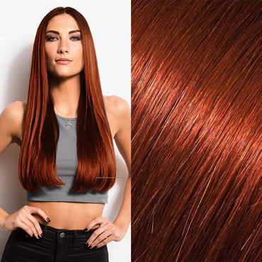 I Tips Human Hair 40G #38 NATURAL STRAIGHT Dark Copper