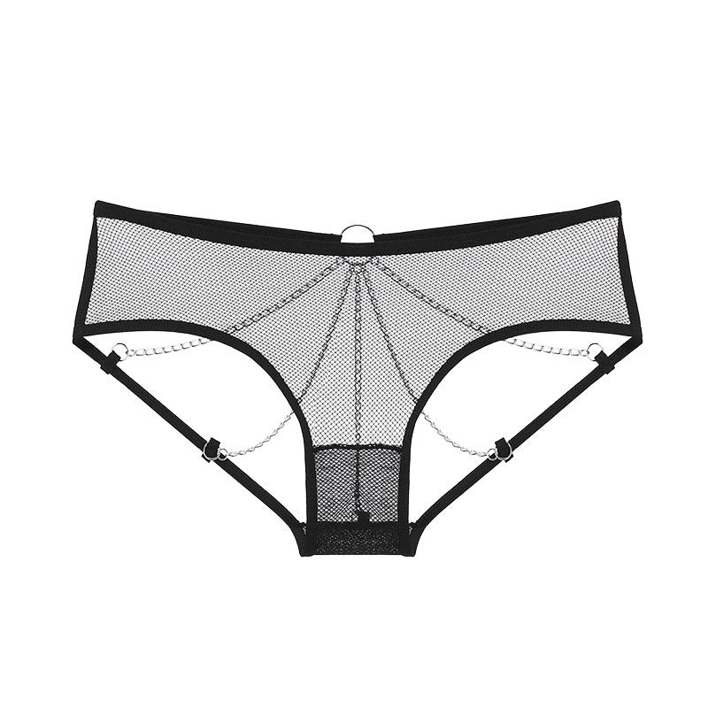 Hollow Temptation Chain Low Waist Sexy Panties Briefs Thongs