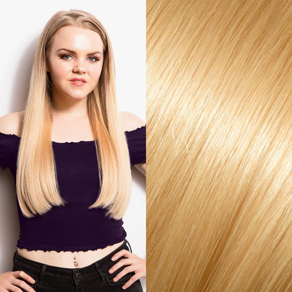I Tips Human Hair 40G #22 NATURAL STRAIGHT  Light Ash Blond