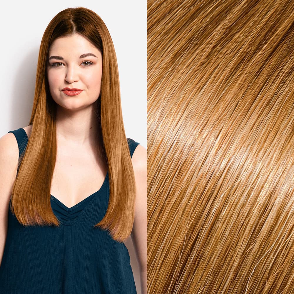 I Tips Human Hair 40G #27A NATURAL STRAIGHT  Dark Gold Blond
