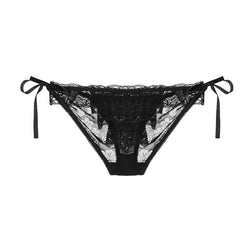 Lace Sweet Bow Low Waist Sexy Panties Briefs Lace Up